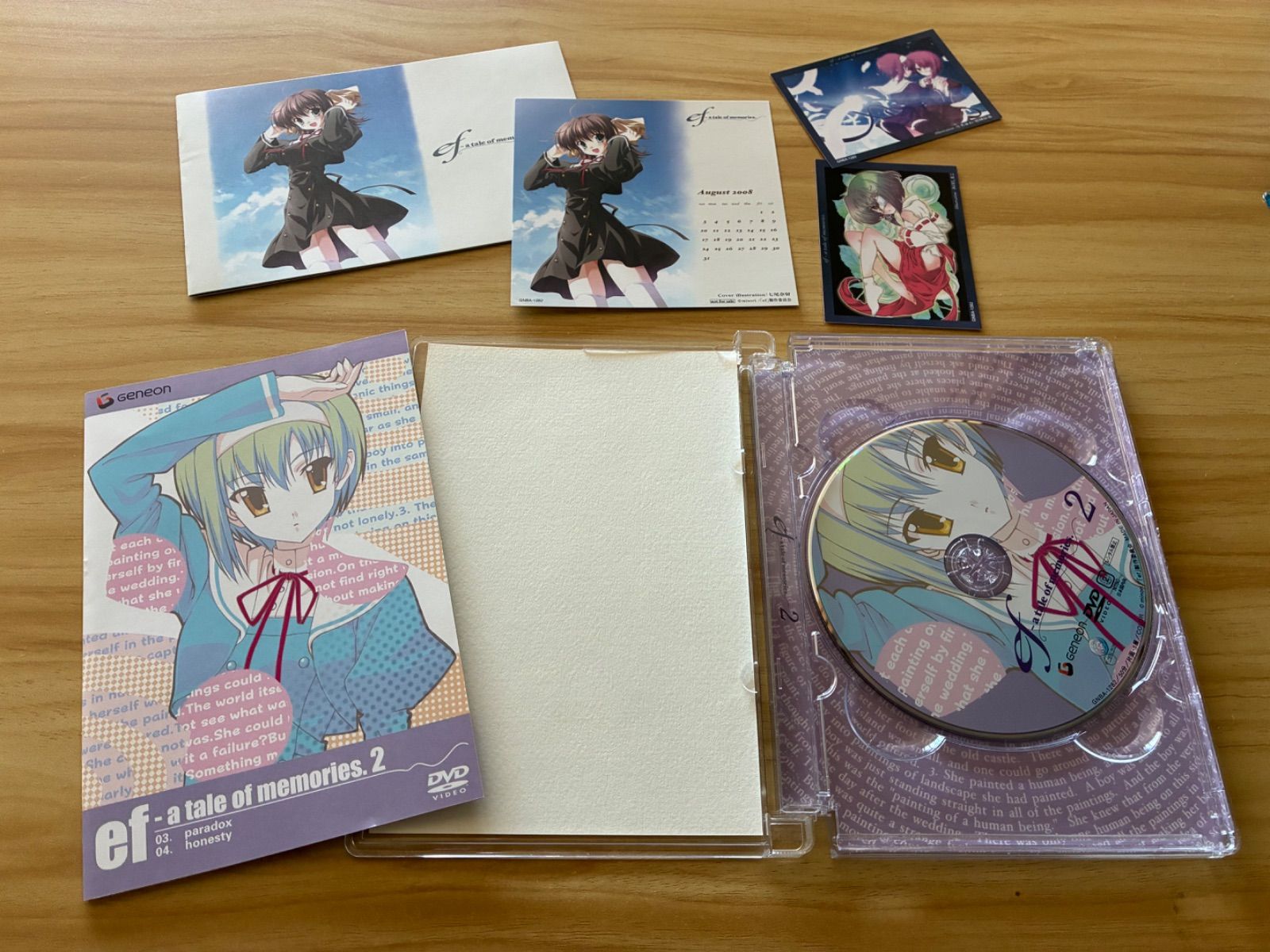 中古][DVD] ef - a tale of memories.4点セット／ ~prologue~+2-4巻