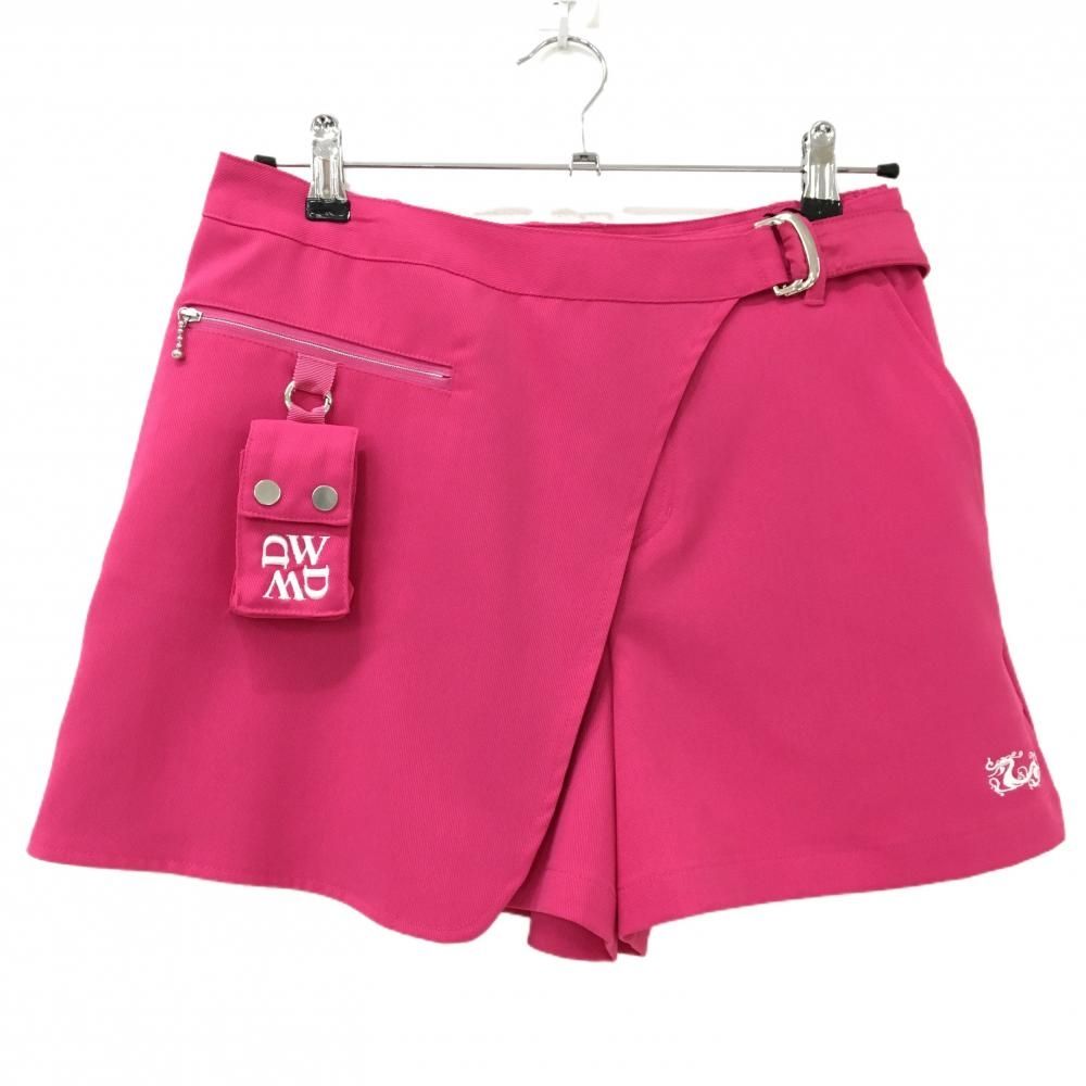 新品】ダンスウィズドラゴン ショートパンツ ピンク×白 カバーベルト