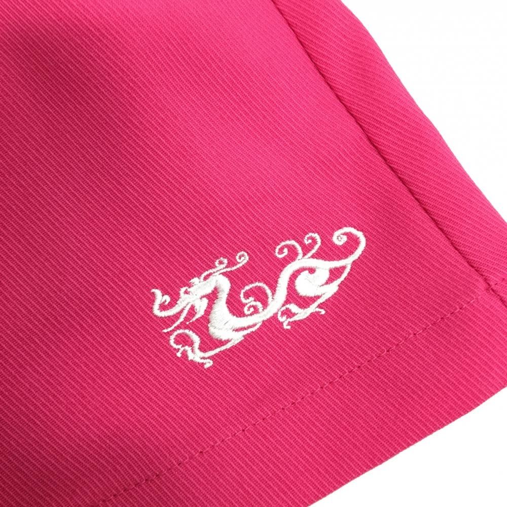 新品】ダンスウィズドラゴン ショートパンツ ピンク×白 カバーベルト
