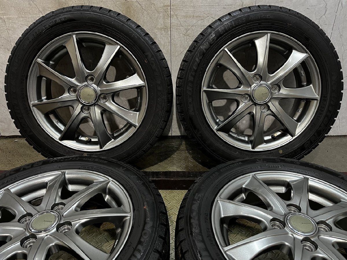 AUTOBACS NorthTrek N5 155/65R14】スタッドレス【LEBEN 14インチ 4.5