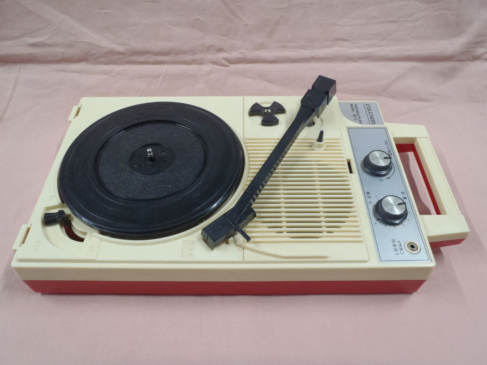 COLUMBIA】ポータブルレコードプレーヤー GP-3 ジャンク品 - メルカリ