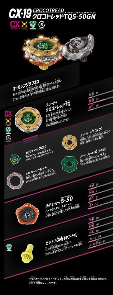 タカラトミー(TAKARA TOMY) BEYBLADE X ベイブレードX CX-19 ランダム
