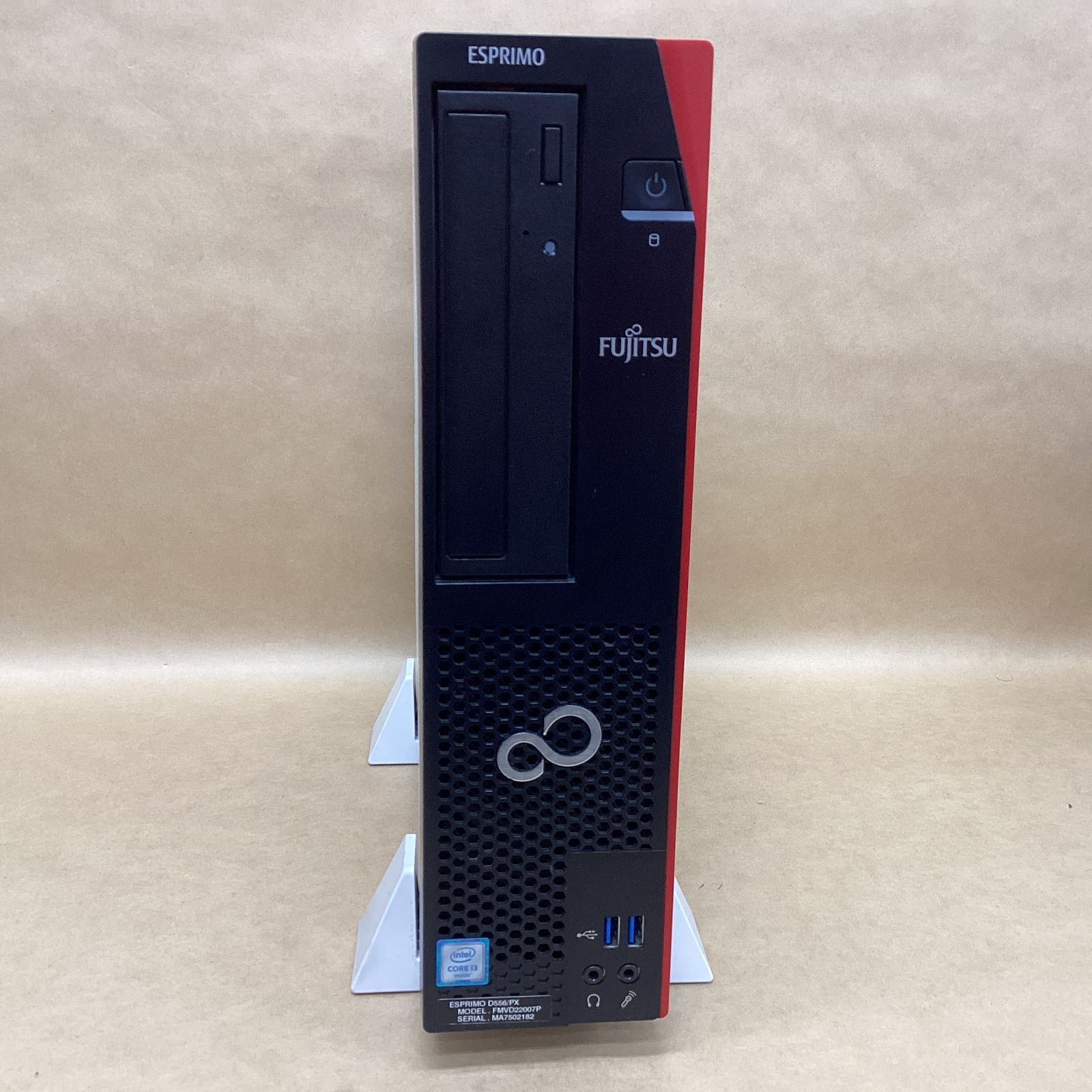 富士通 デスクトップPC ESPRIMO D556/PX CI3(6100) 8GB 500GB WIN11P