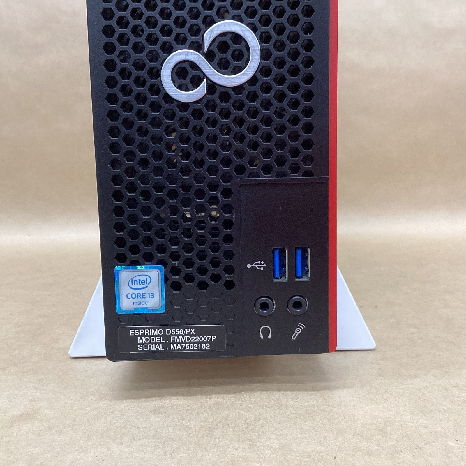 富士通 デスクトップPC ESPRIMO D556/PX CI3(6100) 8GB 500GB WIN11P
