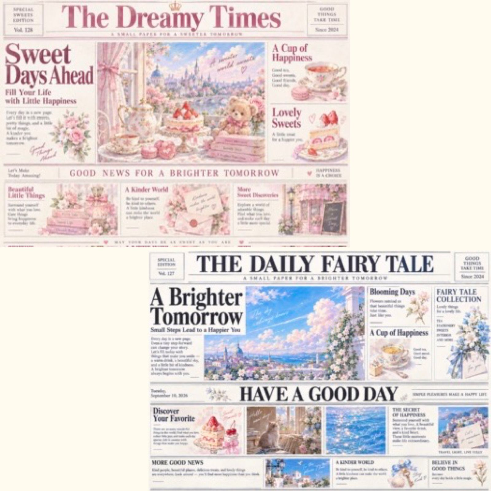 コラージュペーパー デザインペーパー 素材シート コラージュ素材 334