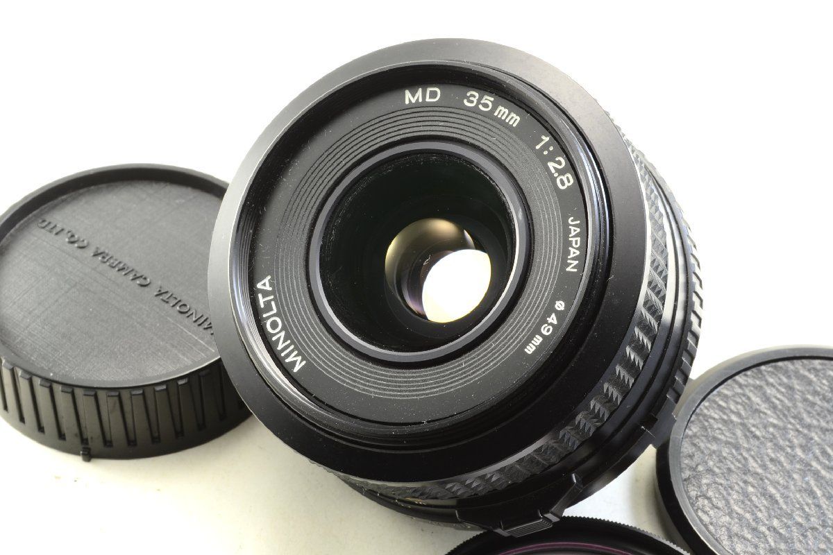 【良品】MINOLTA ミノルタ MD 35mm F2.8