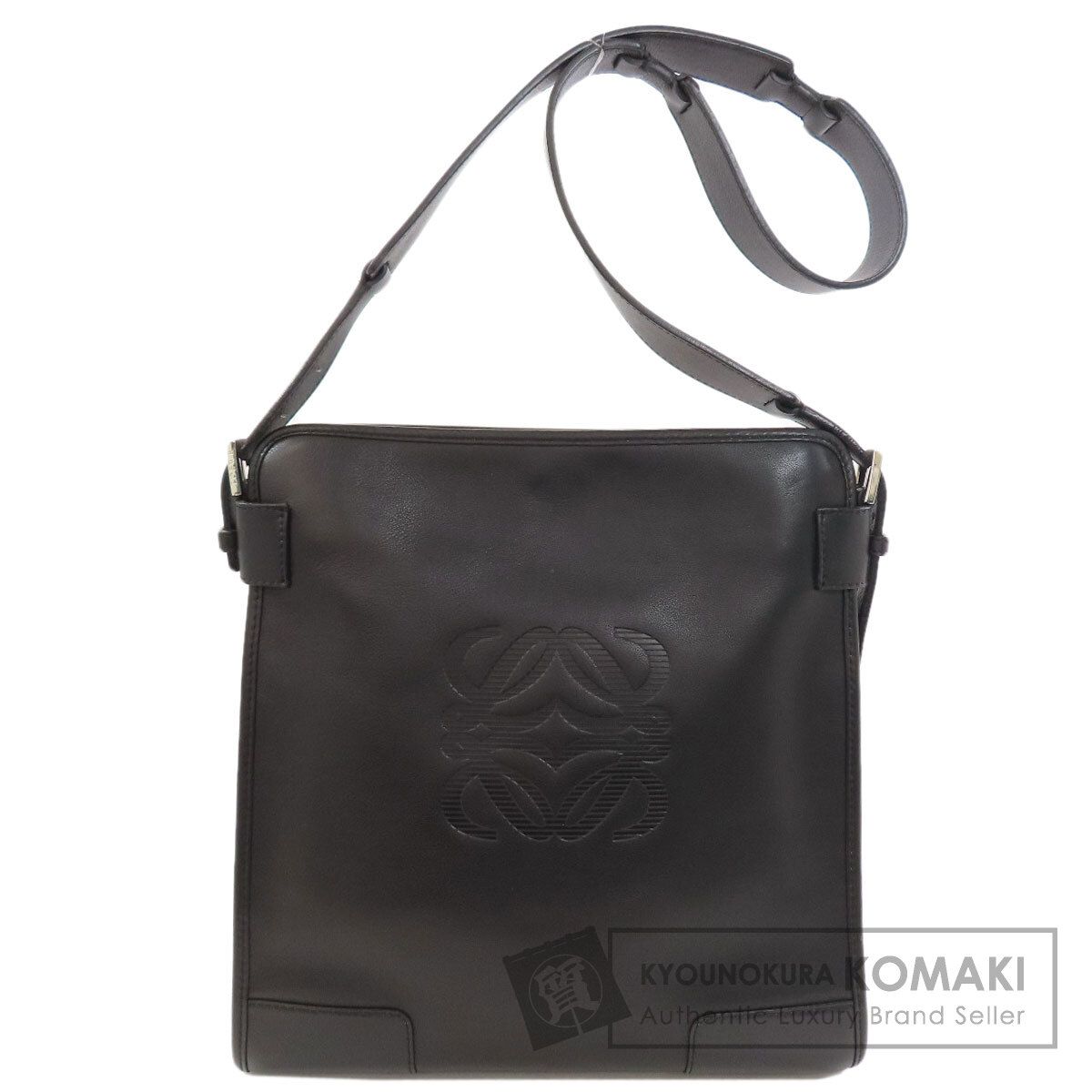 LOEWE ロエベ アナグラム ショルダーバッグ カーフ レディース [中古] 59,593円