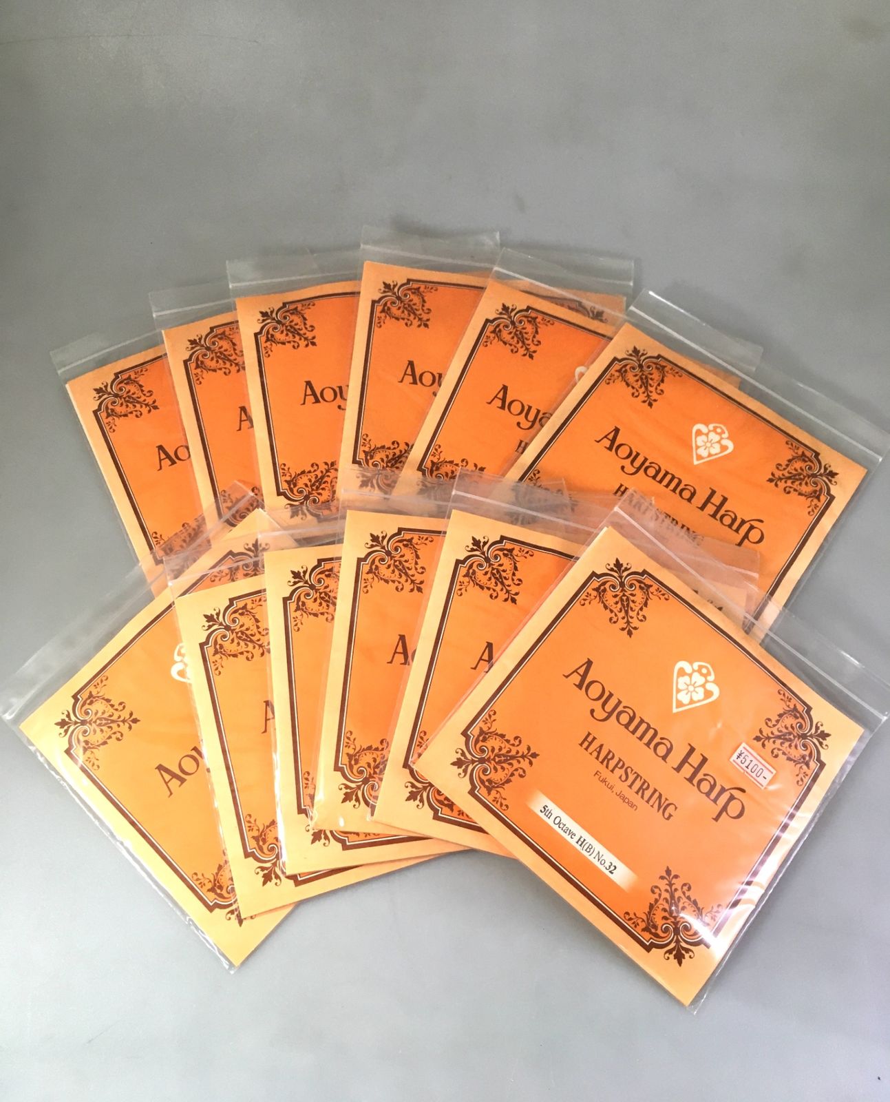 ○未使用 Aoyama Harp 青山ハープ ハープ弦 まとめて12点 - メルカリ