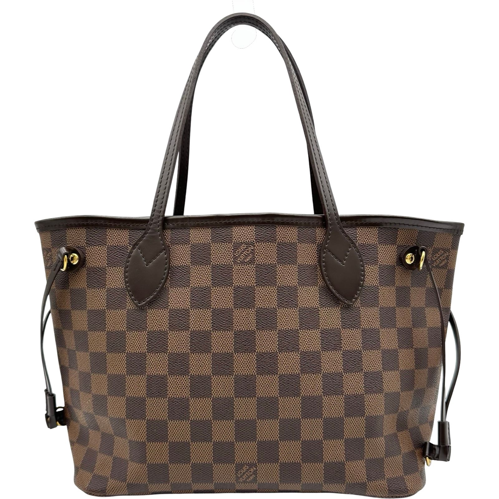 ルイ・ヴィトン LOUIS VUITTON ネヴァーフルPM N51109 ブラウン ダミエ・キャンバス レディース トートバッグ