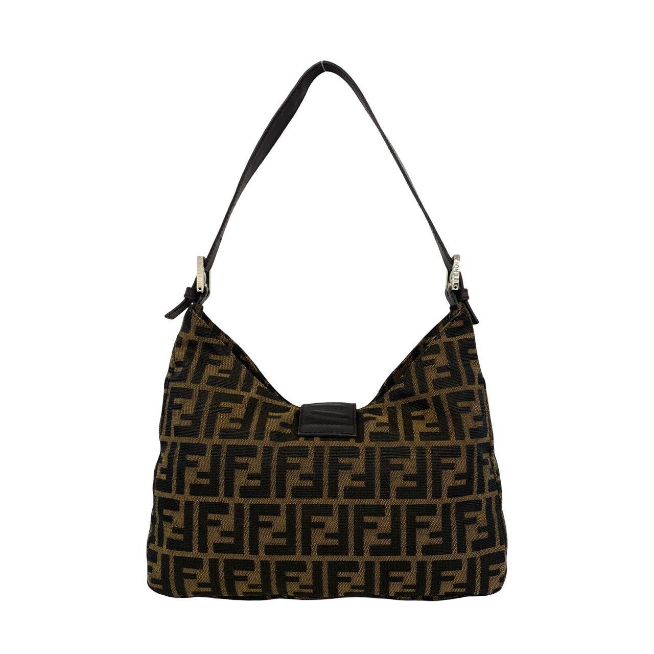極 美品 FENDI フェンディ ヴィンテージ ズッカ FF 柄 キャンバス