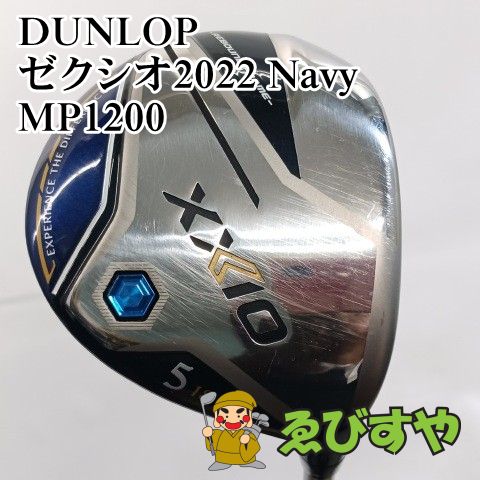 中古】フェアウェイウッド ダンロップ 5W ゼクシオ2022 Navy MP1200 SR