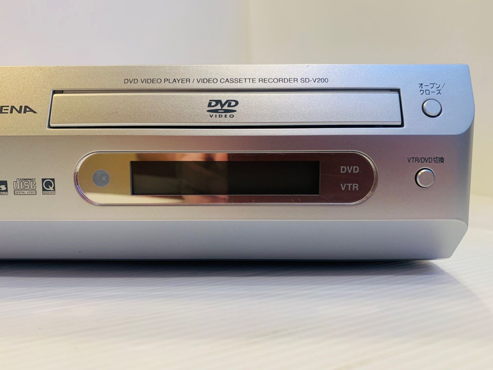 動作確認済】TOSHIBA VTR一体型DVDビデオプレーヤー SD-V200 - メルカリ