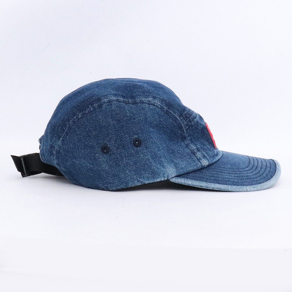 SUPREME ウォッシュドチノツイルキャンプキャップデニム Fサイズ