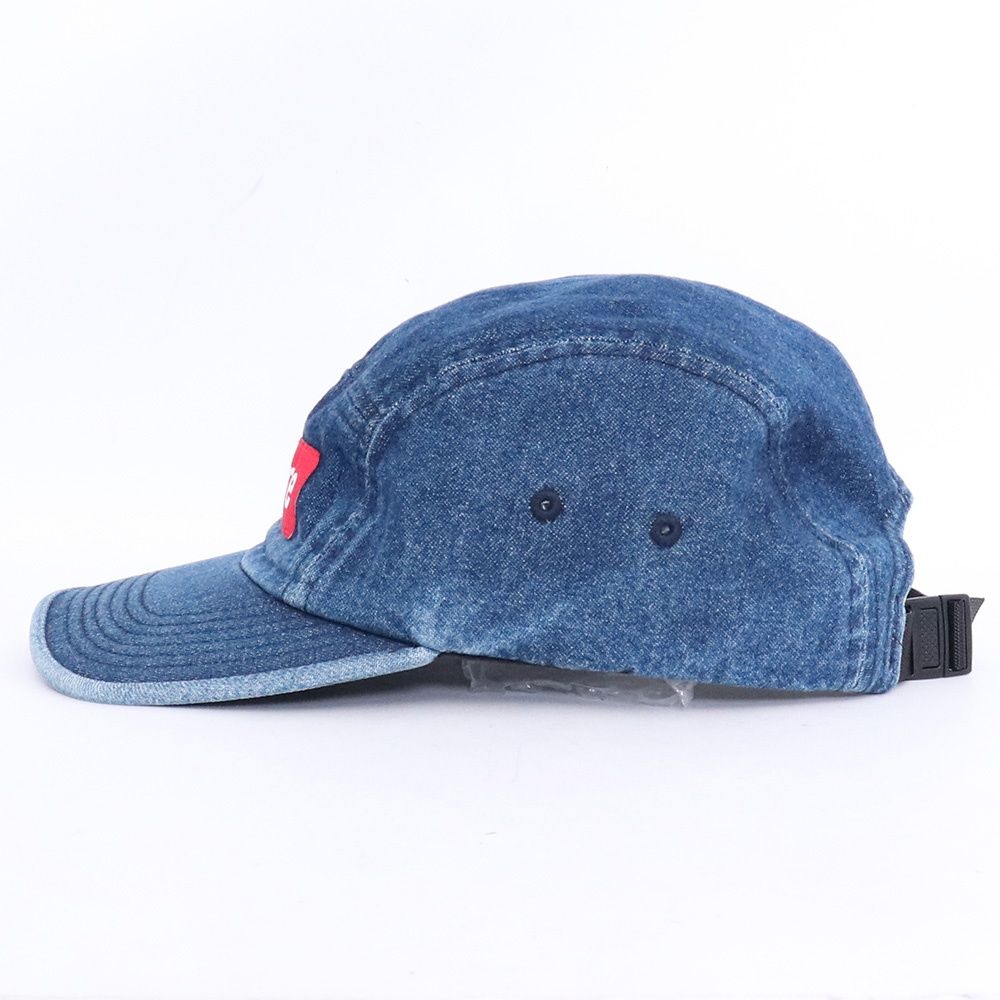 SUPREME ウォッシュドチノツイルキャンプキャップデニム Fサイズ