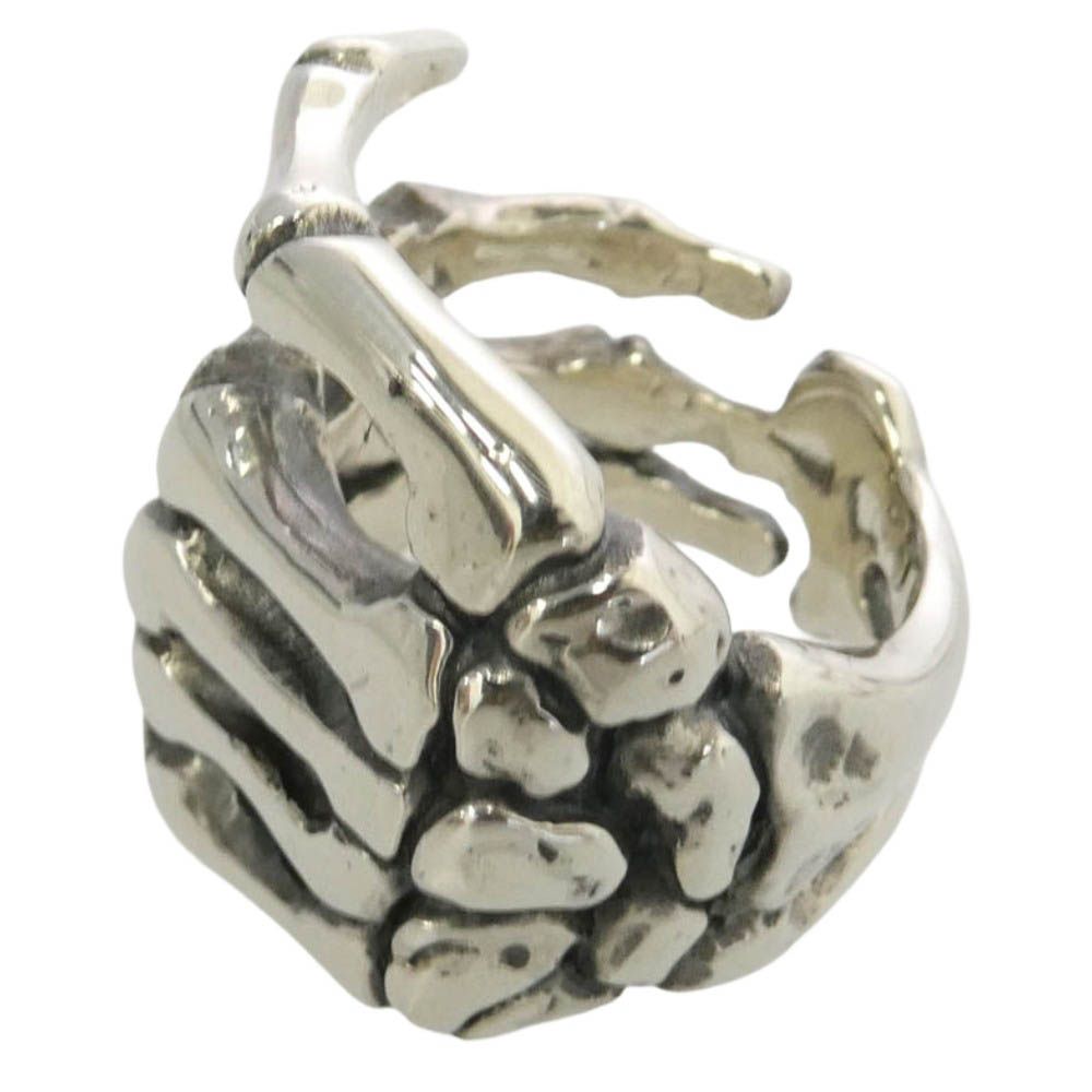 CRAZY PIG クレイジーピッグ 購入時証明書付属 Bone Hand Ring ボーン