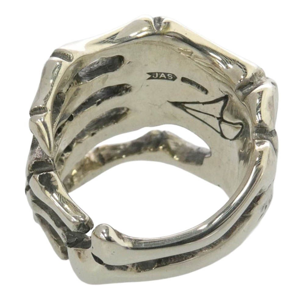 CRAZY PIG クレイジーピッグ 購入時証明書付属 Bone Hand Ring ボーン