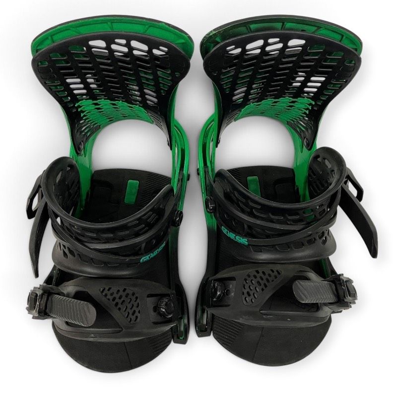 BURTON GENESIS スノーボード ビンデイング グリーン Mサイズ 1020T