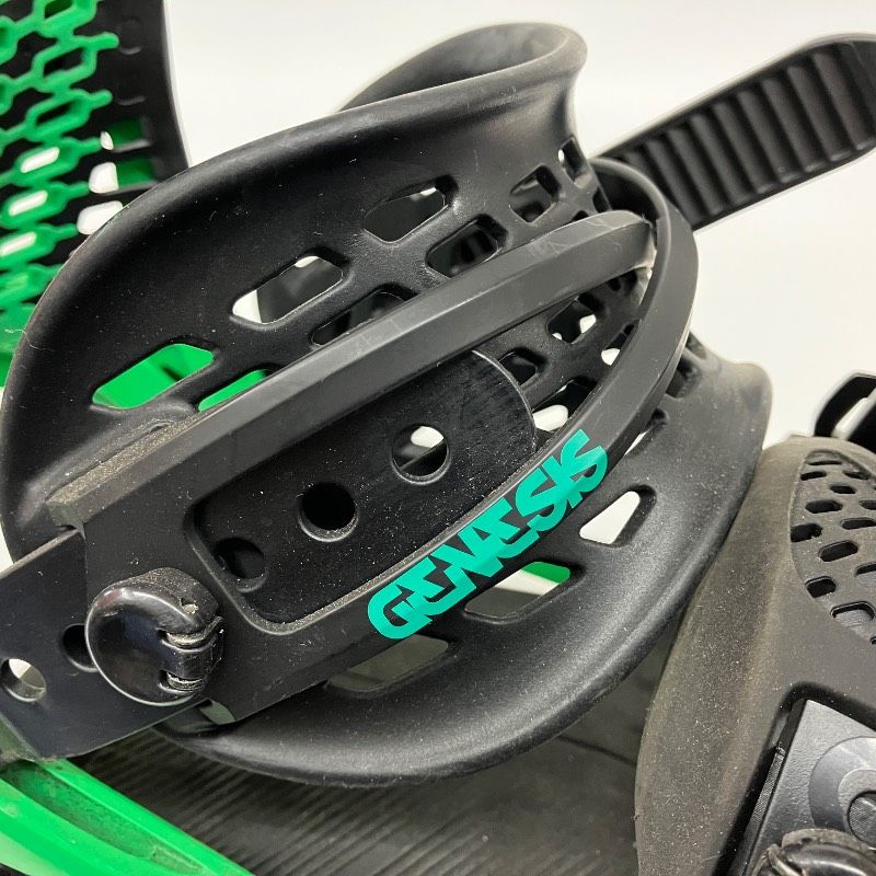 BURTON GENESIS スノーボード ビンデイング グリーン Mサイズ 1020T