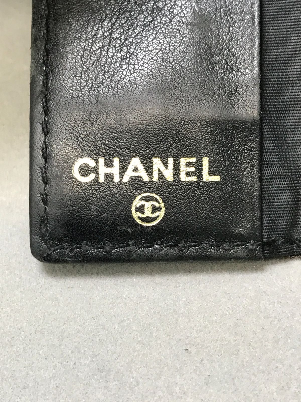 CHANEL シャネル 6連キーケース ココマーク ラムスキン ブラック 3518