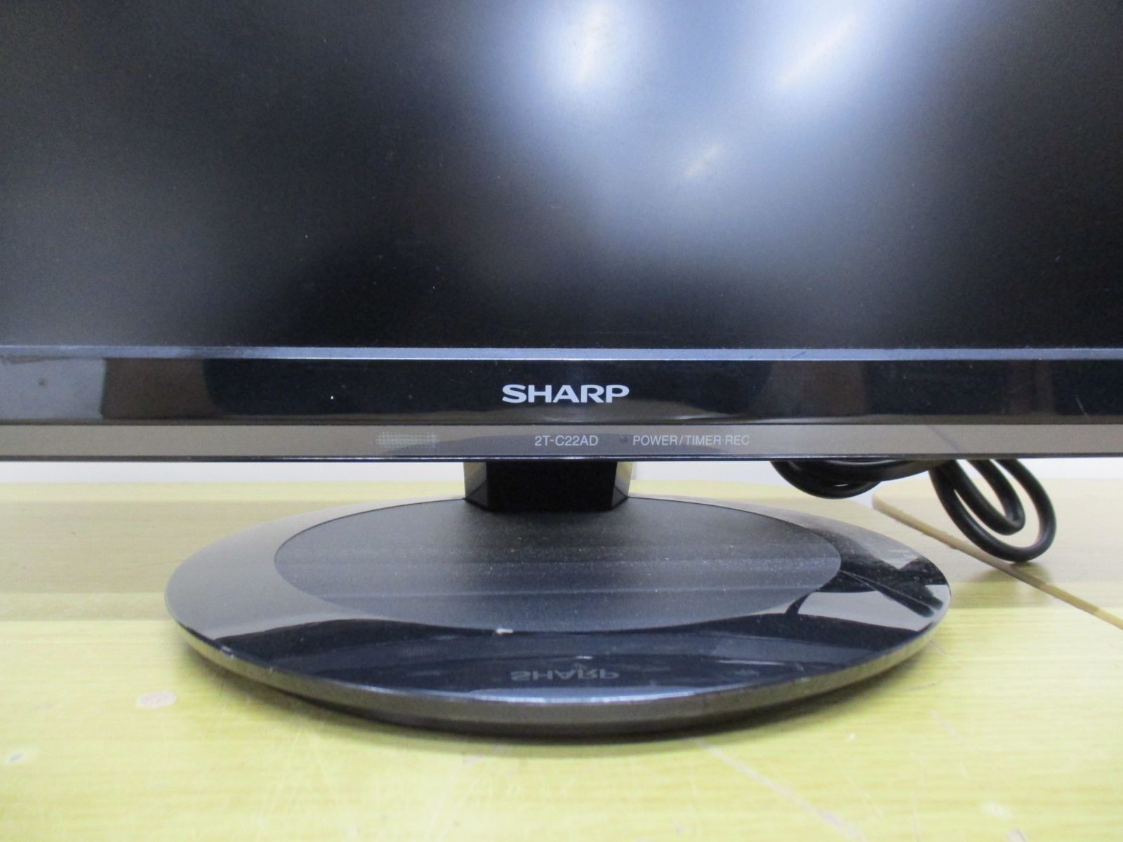 D103 SHARP シャープ／AQUOS 2T-C22AD 22V型 液晶テレビ 2018年製