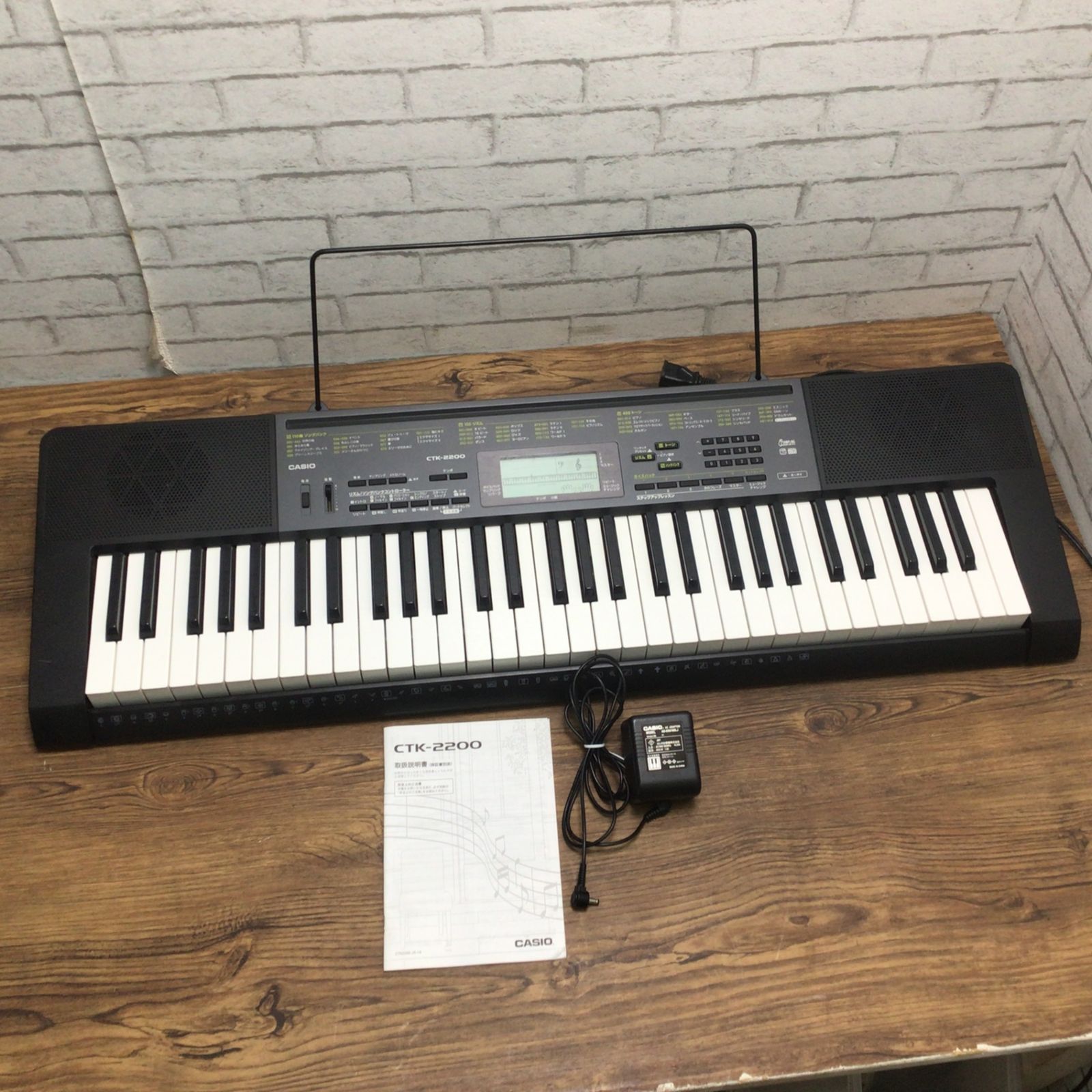 CASIO 電子キーボード CTK-2200 ベーシック 61鍵盤 CASIO CTK-2200 61