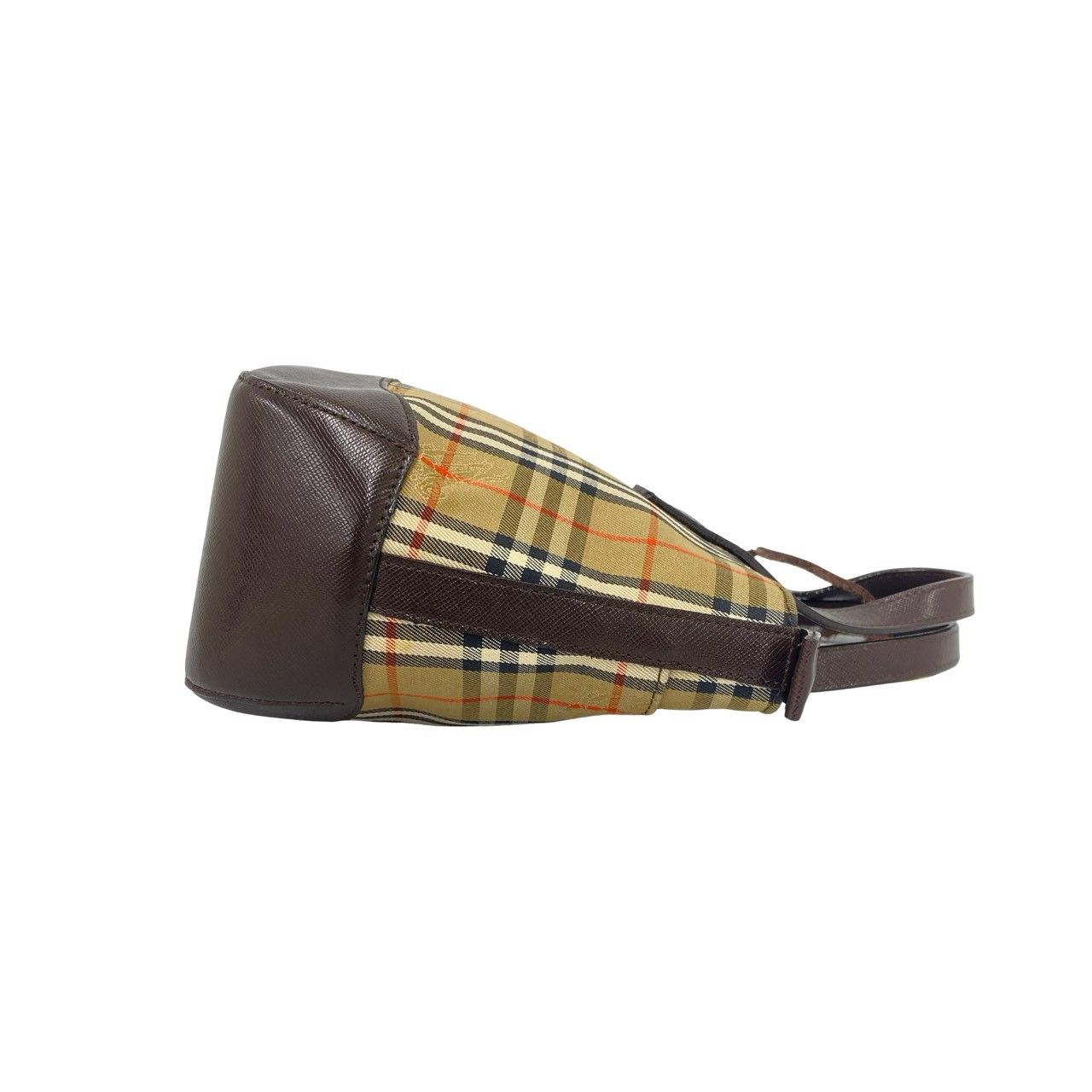 極 美品 BURBERRY バーバリー ノバチェック シャドーホース 柄