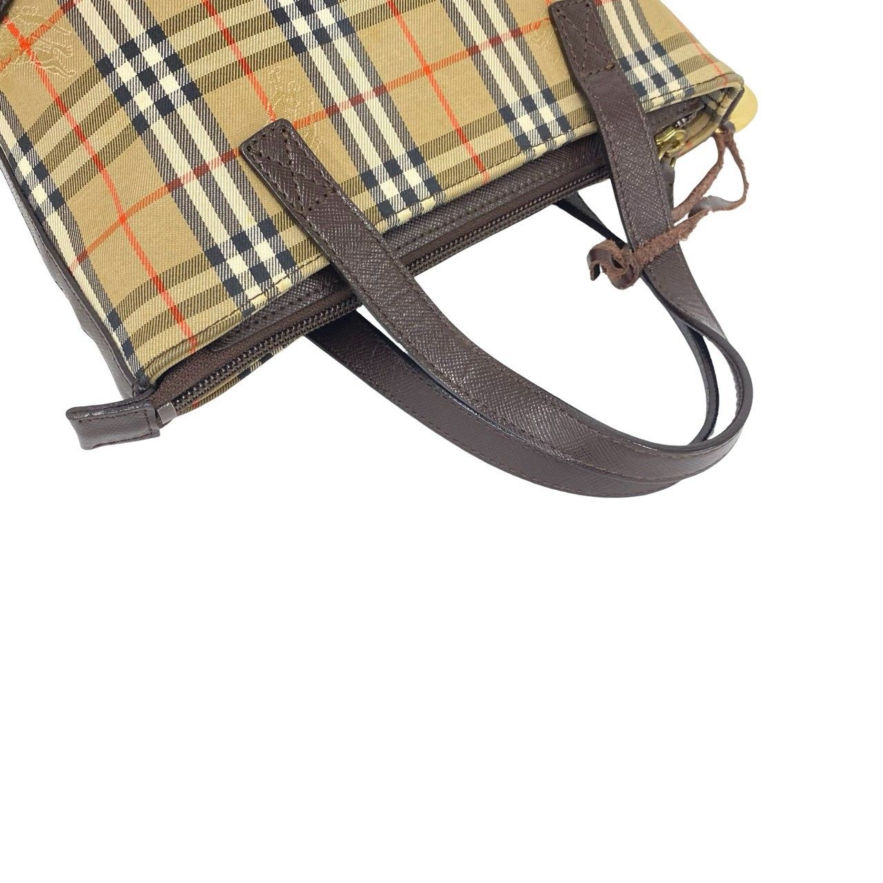 極 美品 BURBERRY バーバリー ノバチェック シャドーホース 柄