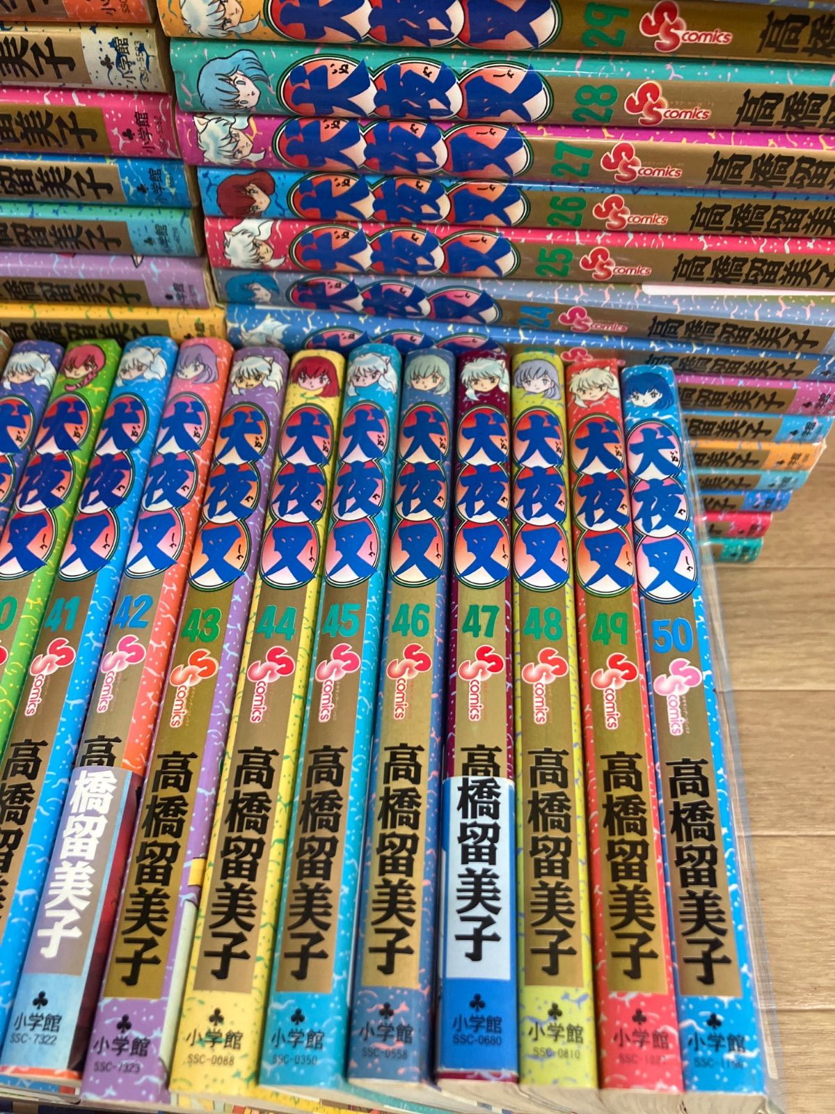 良品 高橋留美子 犬夜叉 初版 全巻 全巻セット る～みっくわ～るど ☆犬夜叉 1～56巻全巻・るーみっくわーるど（高橋留美子傑作短編集2