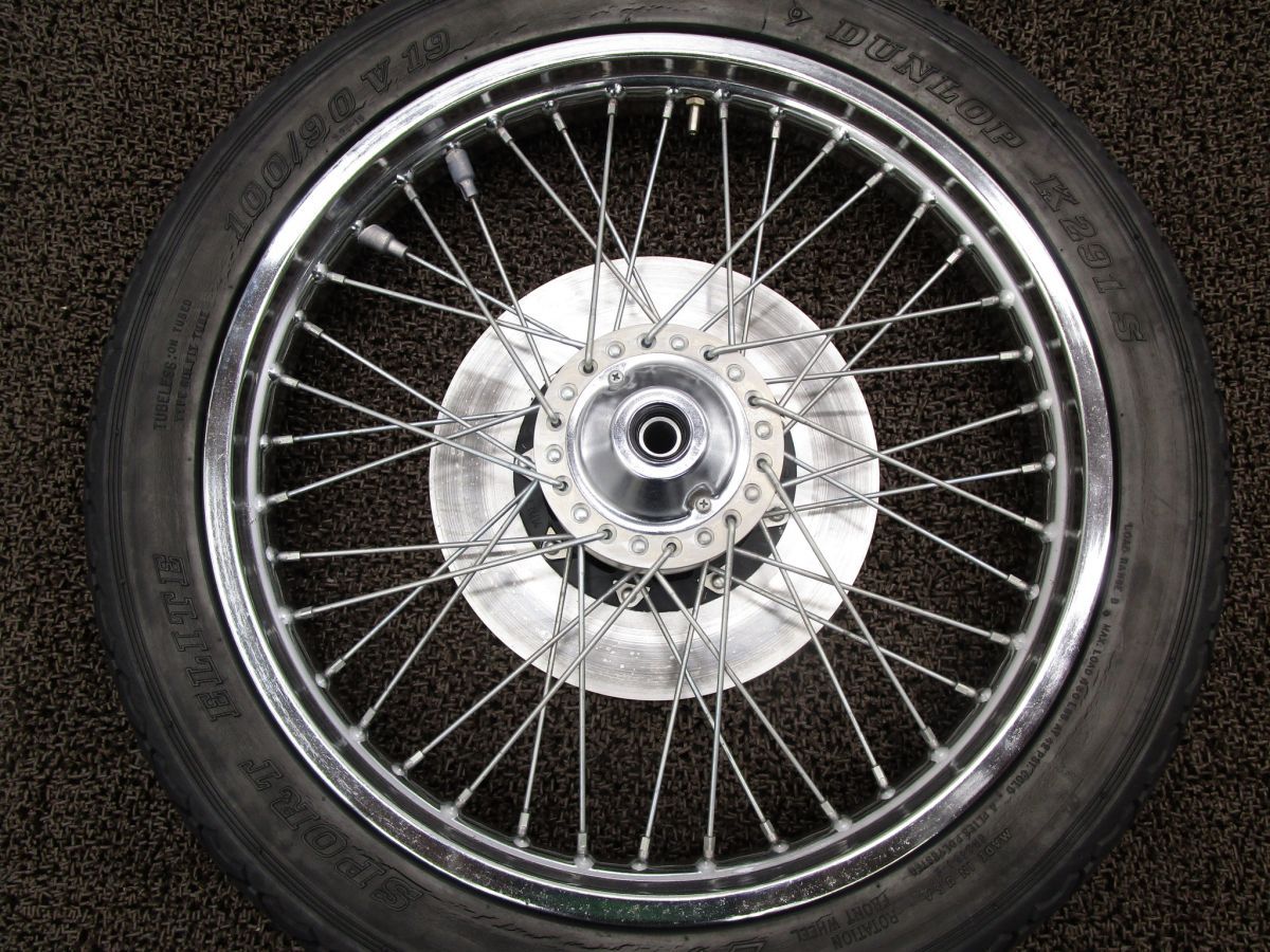 Z650 TAKASAGO フロントホイール ディスク □C2804！KZ650B カワサキ 【 KZ650BE 】 キャブ車 ザッパー
