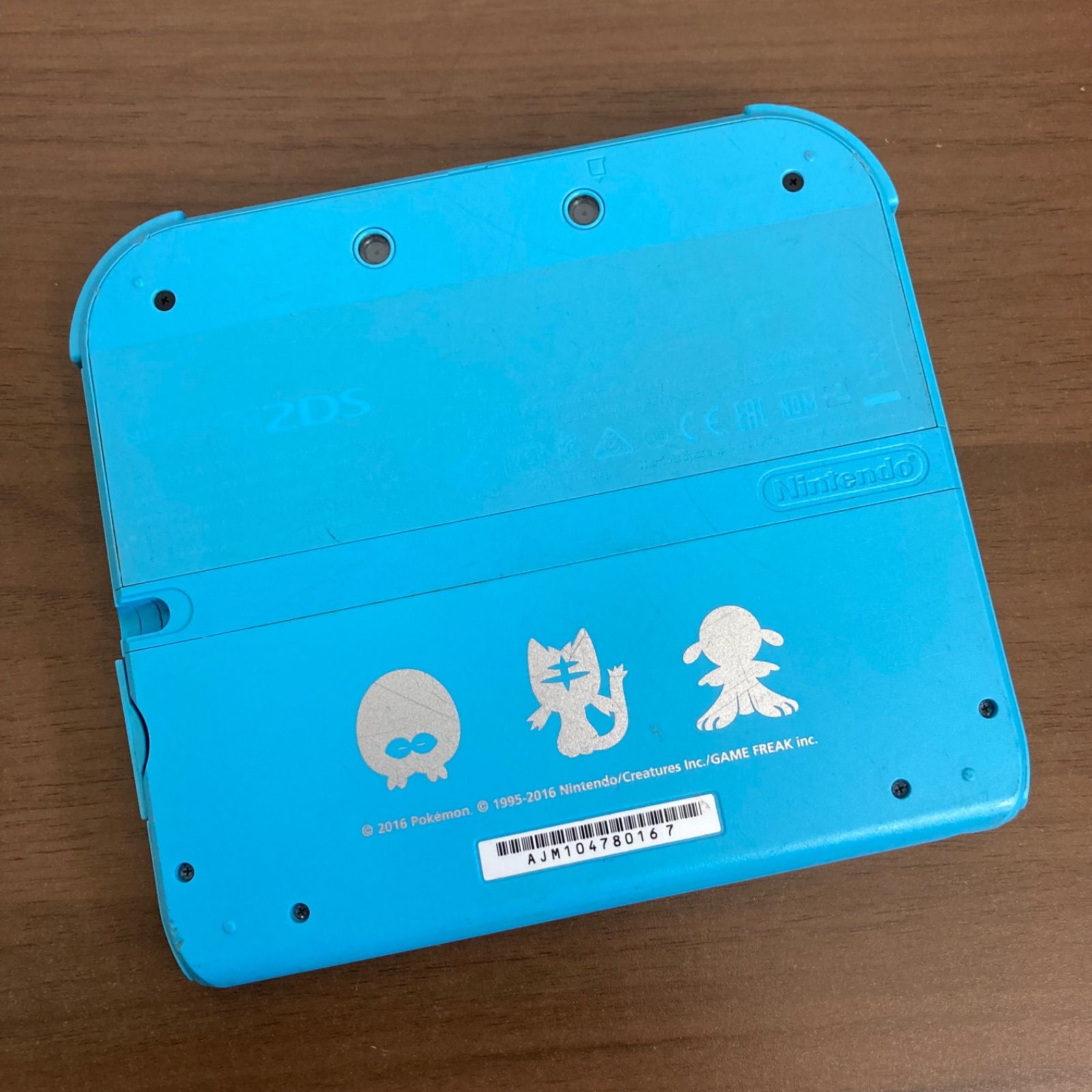 Nintendo 2DS ポケットモンスター サン・ムーン ライトブルー 109-193