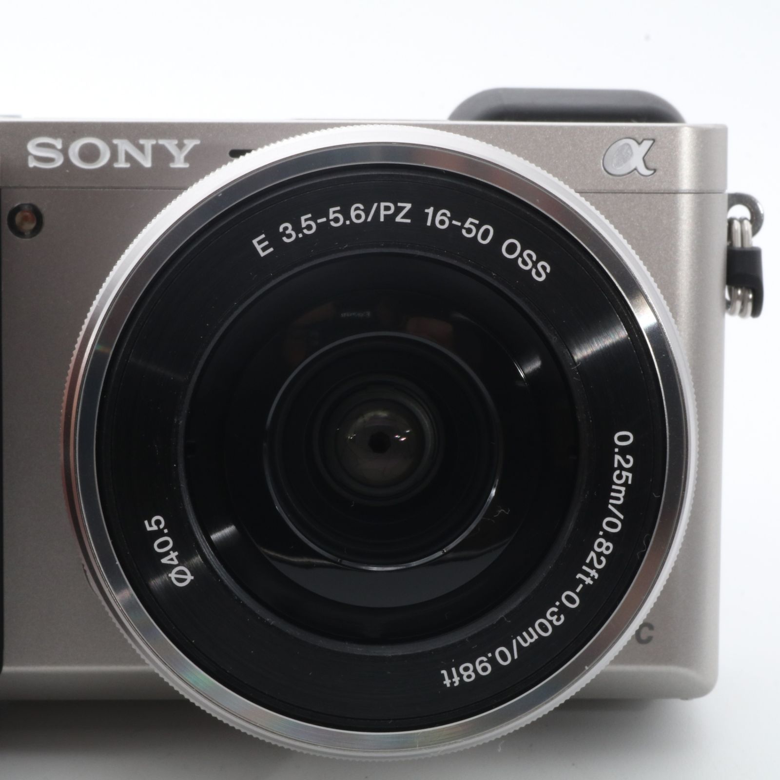 シャッター回数：2100回】SONY α6000 ILCE-6000 レンズキット シルバー