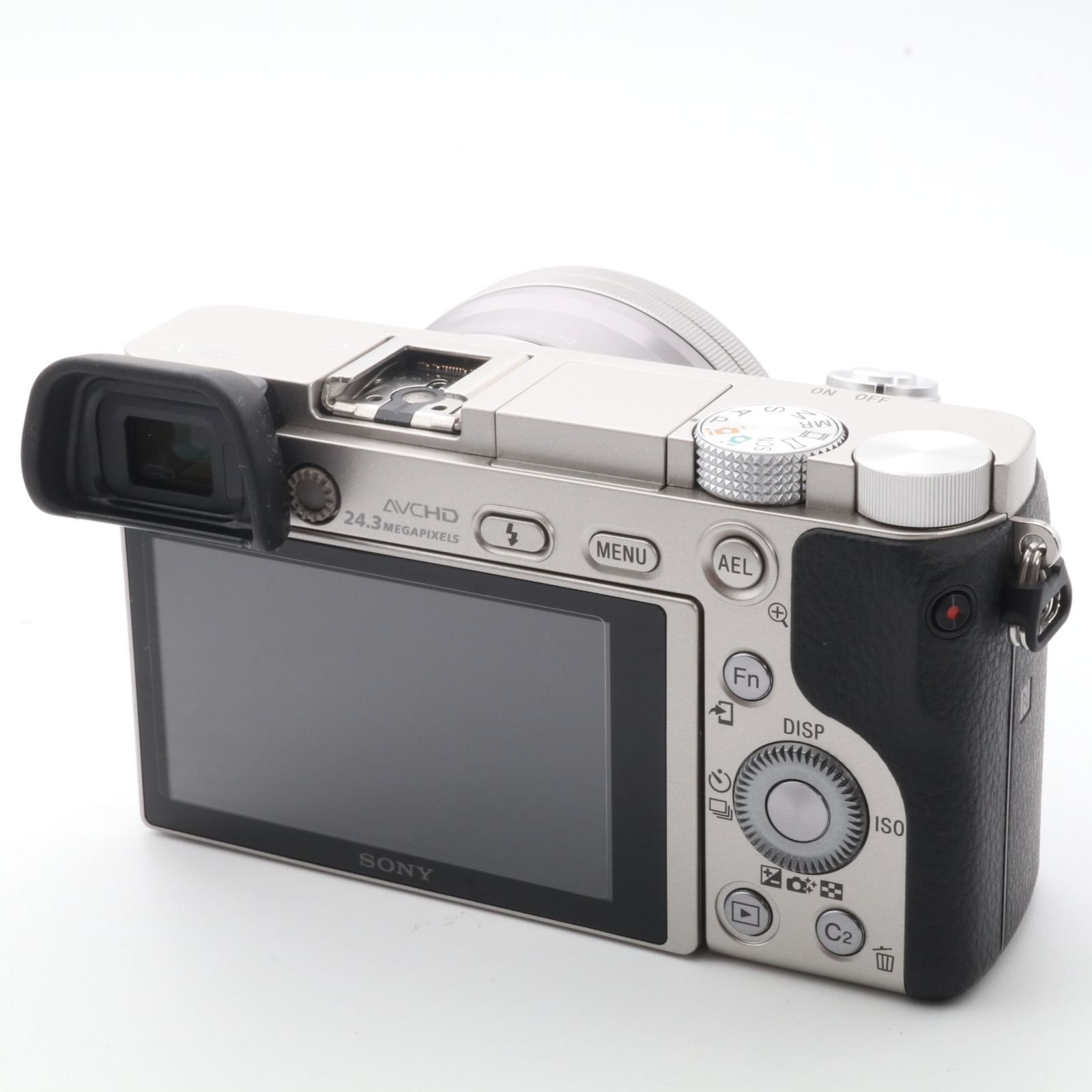 シャッター回数：2100回】SONY α6000 ILCE-6000 レンズキット シルバー