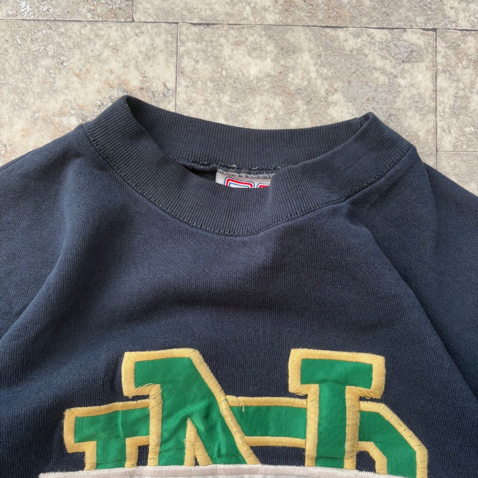 90s CRABLE SPORTSWEAR ノートルダム大学 カレッジ スウェット L