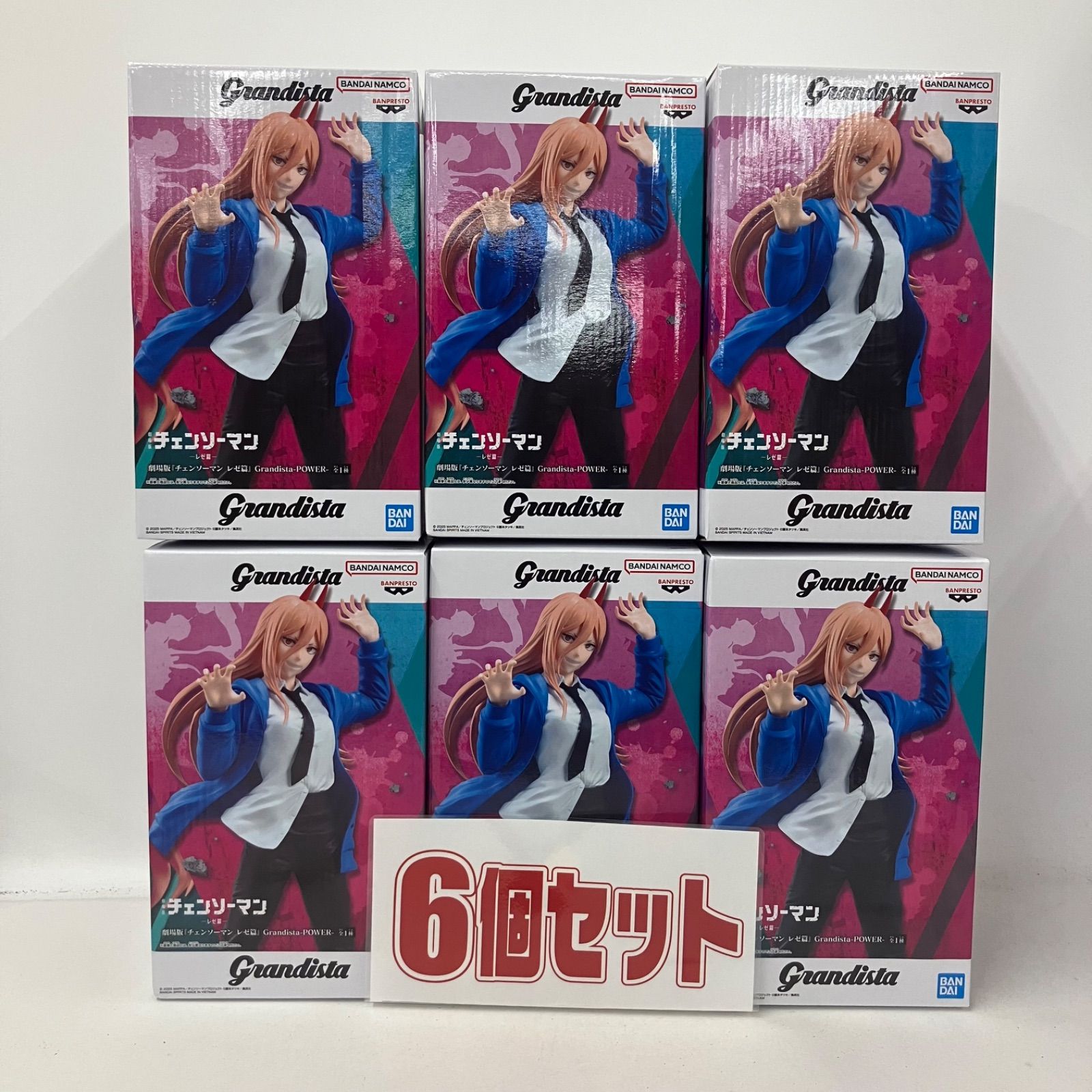 未開封 チェンソーマン Grandista フィギュア パワー 6個セット LFK092