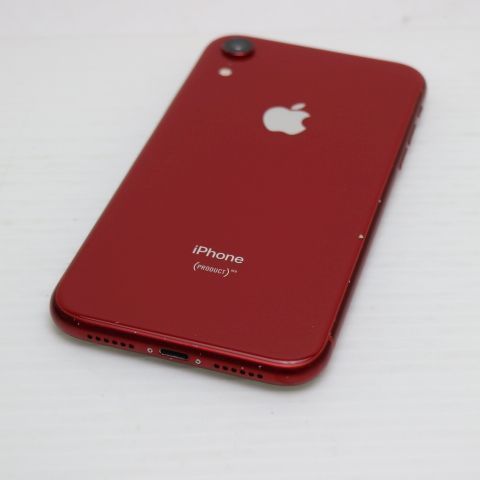 超美品 SIMフリー iPhoneXR 64GB レッド RED スマホ 白ロム 即日発送