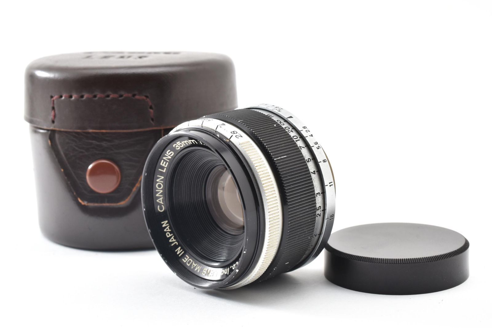 #5466 キャノン 35mm f2.8 Lens Leica L39 LTM screw Mount マニュアルレンズ [動作確認済] 19,368円