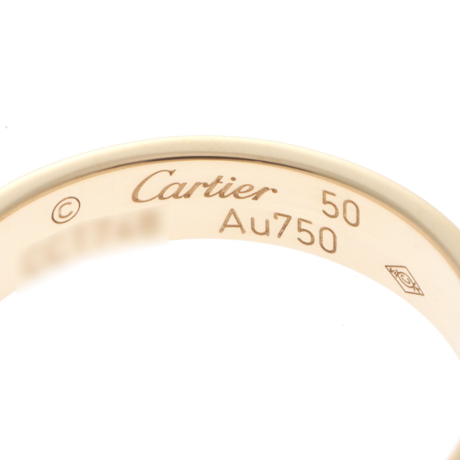 CARTIER カルティエ ミニラブ リング B4085052 指輪 K18イエロー