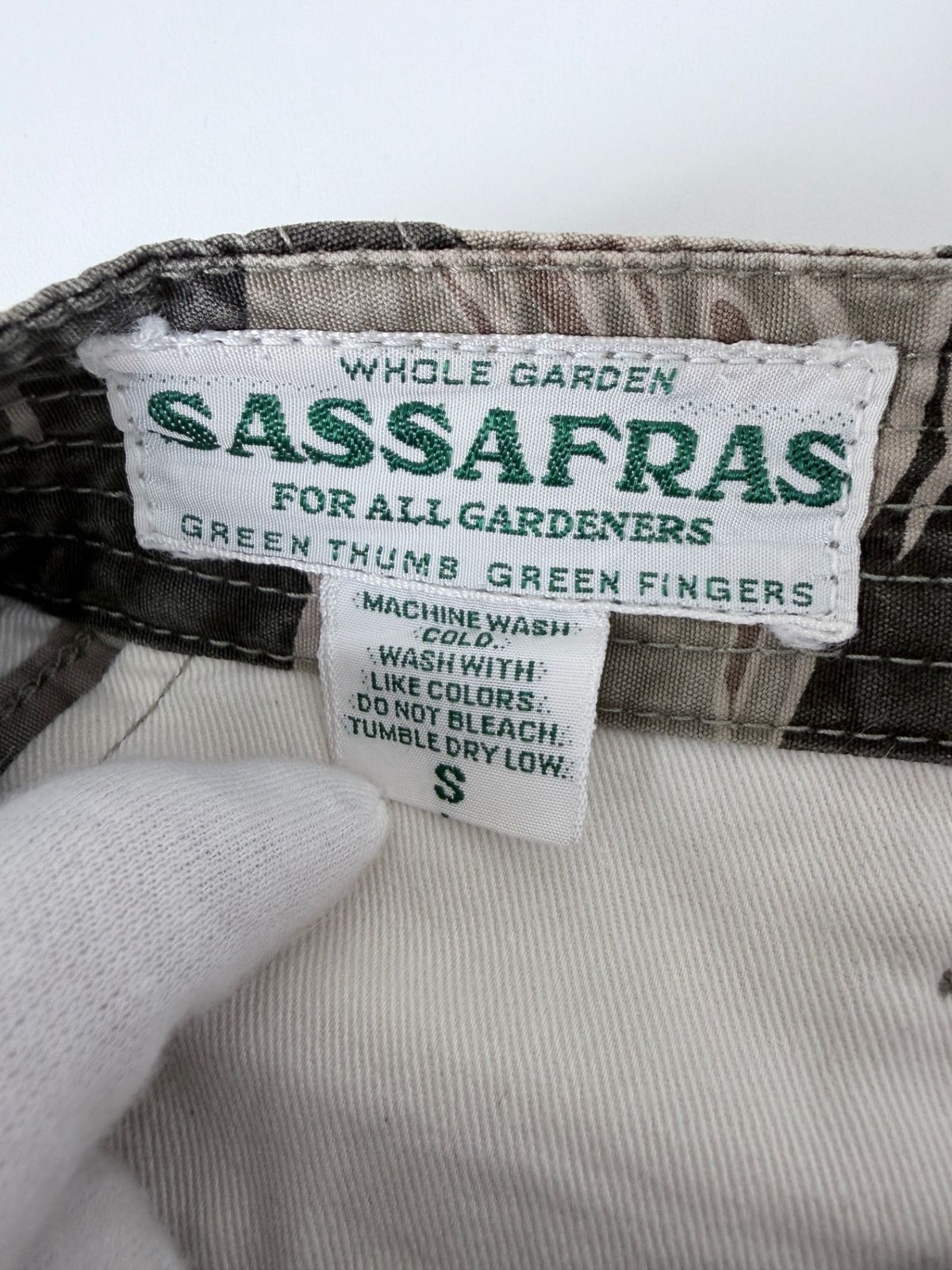 SASSAFRAS ササフラス FALL LEAF PANTS 1/2 フォールリーフ ハーフ