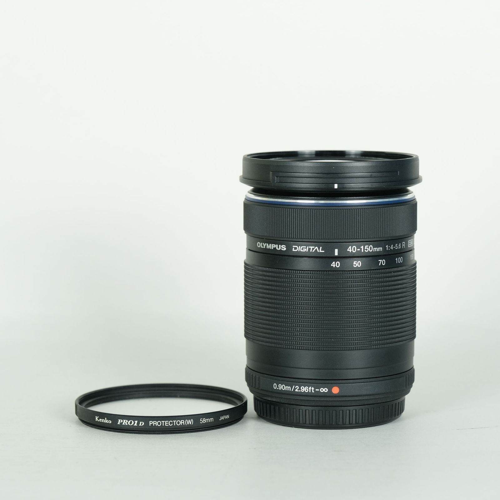 [良品 | フィルター付] OLYMPUS M.ZUIKO DIGITAL ED 40-150mm F4.0-5.6 R [ブラック] | マイクロフォーサーズマウント