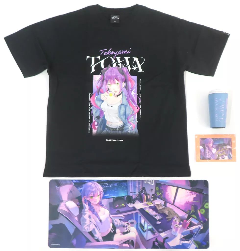 中古】グッズセット 常闇トワ 活動5周年記念フルセット 数量限定ver