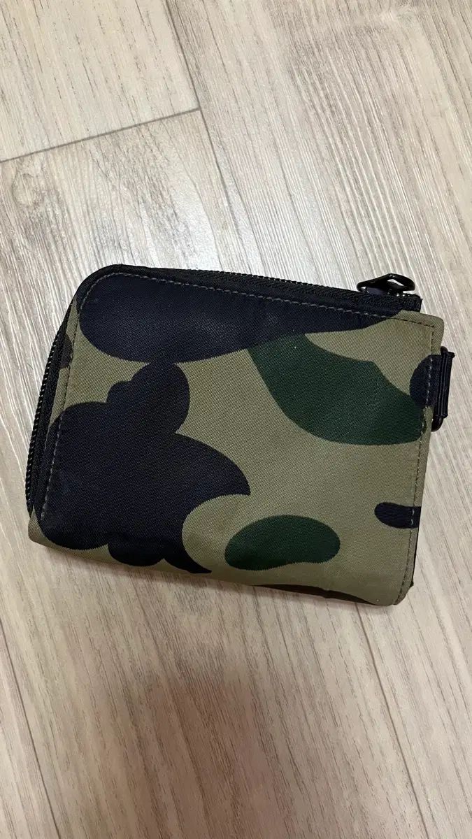 A BATHING APE アベイシングエイプ Porter ポーター カモフラ ジッパー