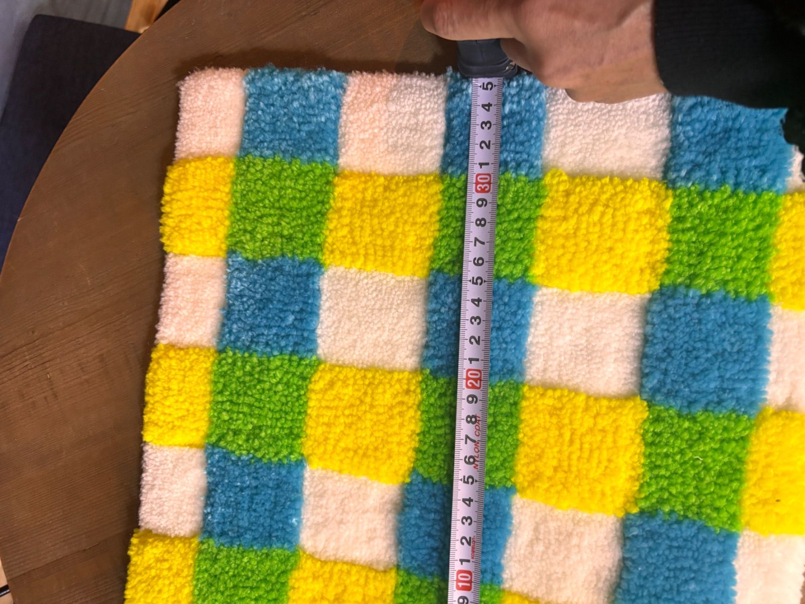 タフティングラグマット　ハンドメイド
