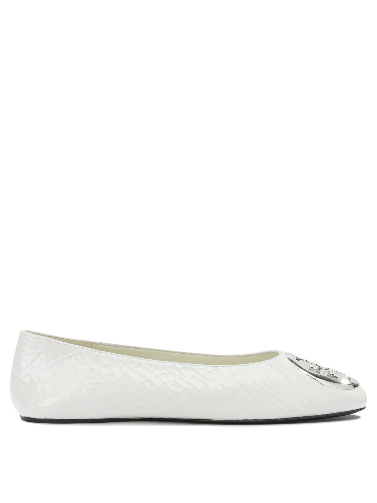 【新品・最安値】Tory Burch トリーバーチ Ballerinas White 正規品 シューズ 180059