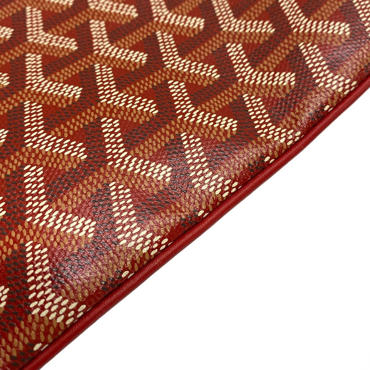 GOYARD(ゴヤール) クラッチバッグ美品 セナMM レッド - メルカリ