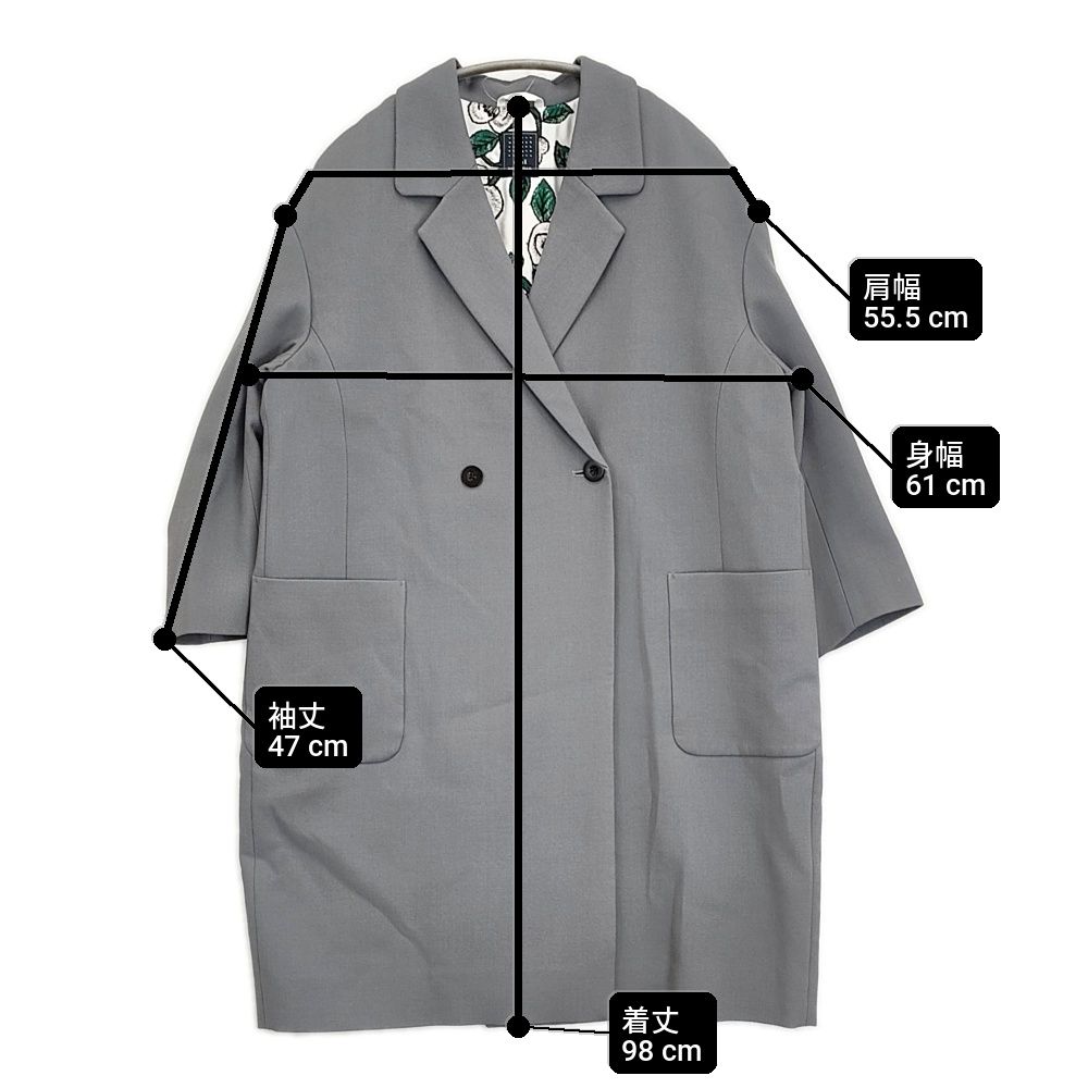 mina perhonen ruska aaa6720 サイズ36 定価198000円 ウール