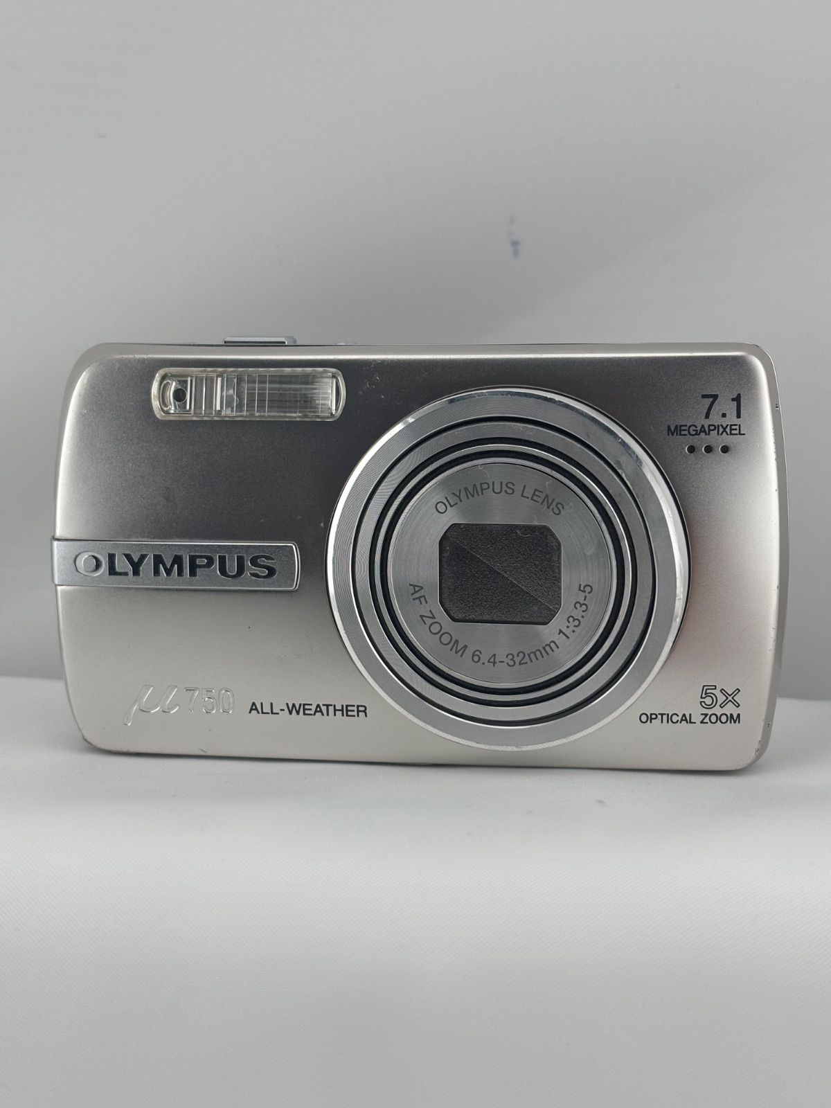 2612【動作確認済み】 OLYMPUS μ750 シルバー オリンパス ミュー