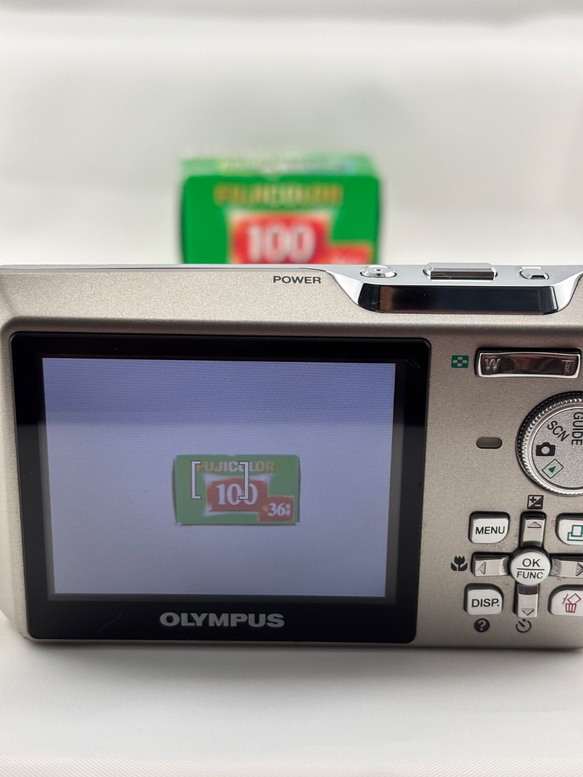 2612【動作確認済み】 OLYMPUS μ750 シルバー オリンパス ミュー