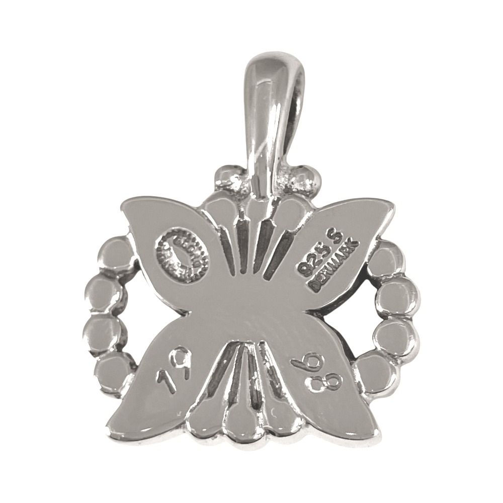 株*ン様 ジョージジェンセン ペンダントトップ フラワー 1998 新品同様 Georg Jensen ジョージジェンセン 新品仕上げ済 1998 イヤー