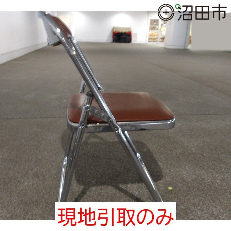 パイプ椅子5脚　メルカリ市の開催中お値下げ‼️ 現地引取のみ】パイプ椅子5脚セット - メルカリ