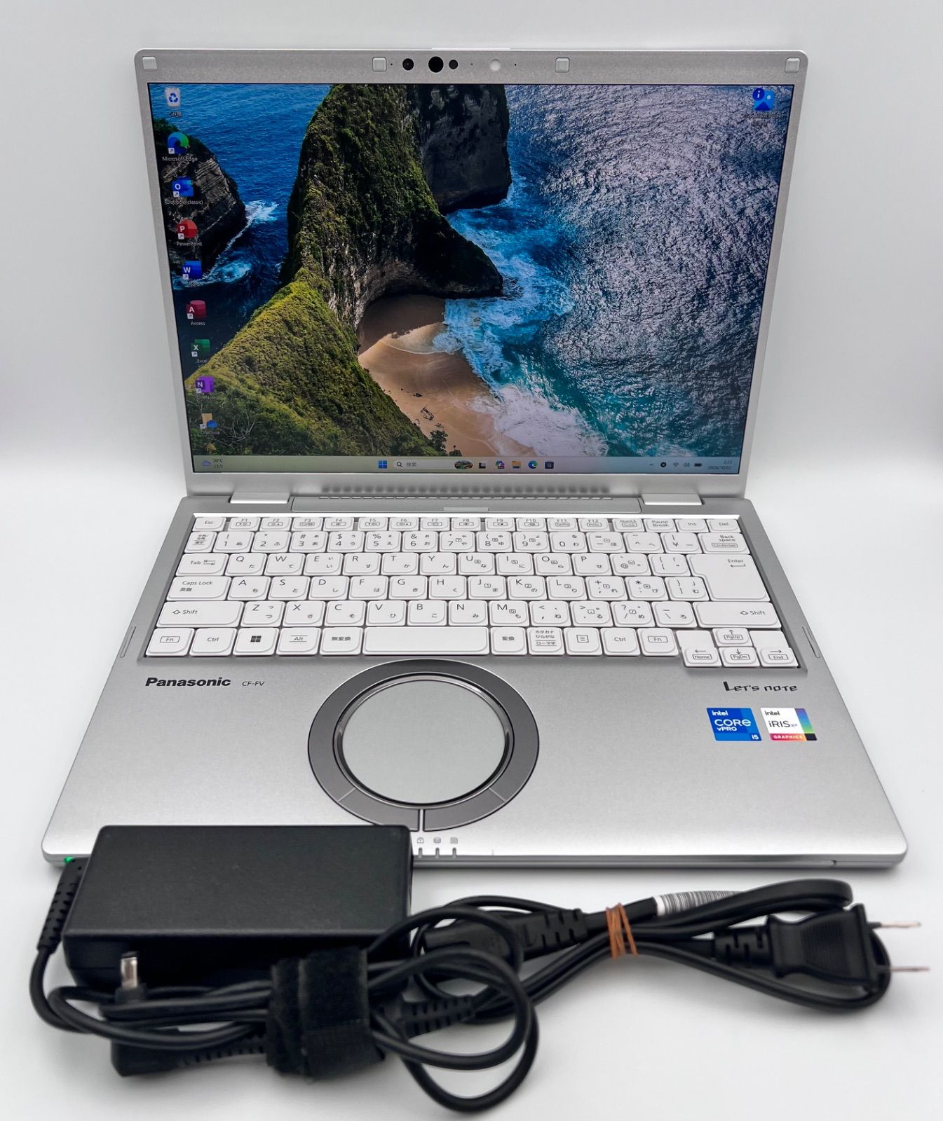 B742// 　バッテリー：99％　Let's note CF-FV1 / Core i5 第11世代 / メモリ 16GB / SSD 256GB / Office 付き 27,950円